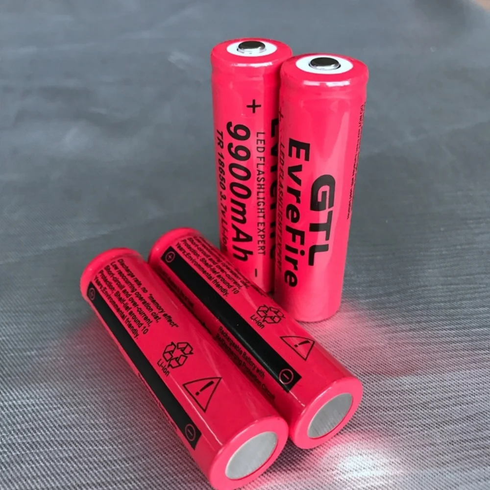 Nowa bateria litowa 18650, akumulator litowy 9900mAh, 3.7V do jasnej latarki, zabawki, akumulator do ponownego ładowania — zdjęcie produktu 4