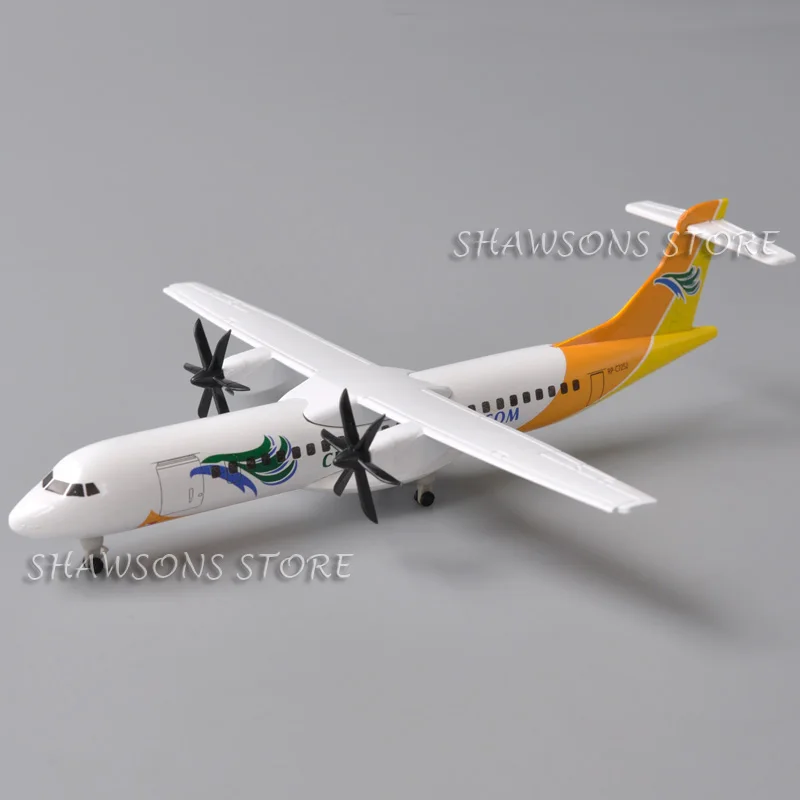 1:140 Diecast Metal Model Plane Toy ATR-72 Philippines Cebu Pacific Air Miniature Replica