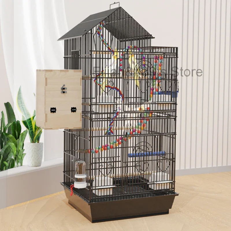 

Palomas Parrot Birdcage Accessories Passaros Budgie Rabbit Bird House Hamster Outdoor Gabbia Per Uccelli Pet Furniture CY50BC