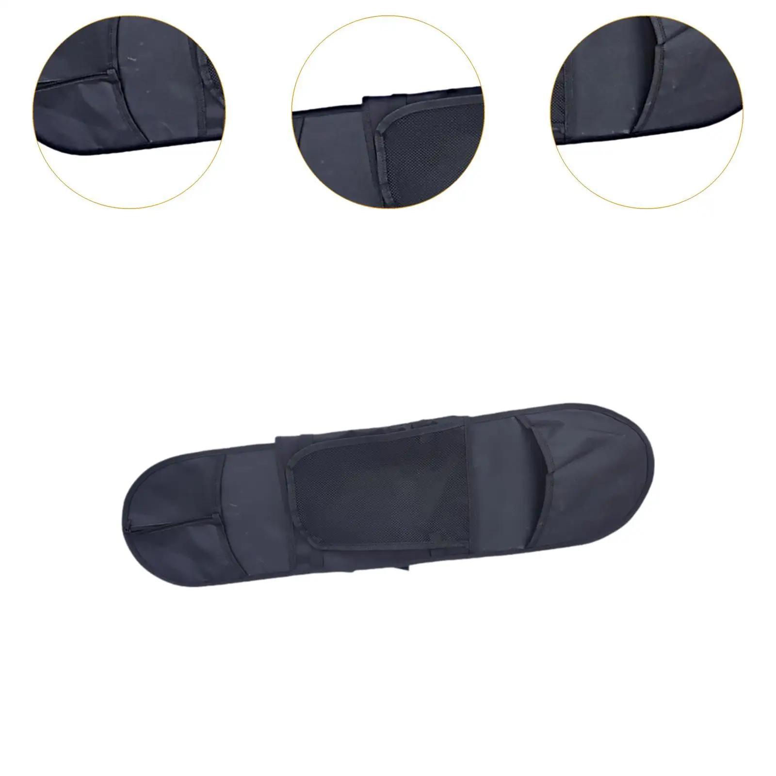 

Skateboard Bag Shoulder Bag Universal for Travel Outdoor Oxford Cloth with Mesh Pocket for Men Women Carrying Bag Handbag
