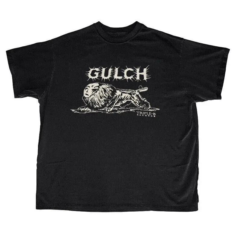

Футболка KAOS BAND GULCH, тройная-B, хардкор-панк-группа shirt TE7215