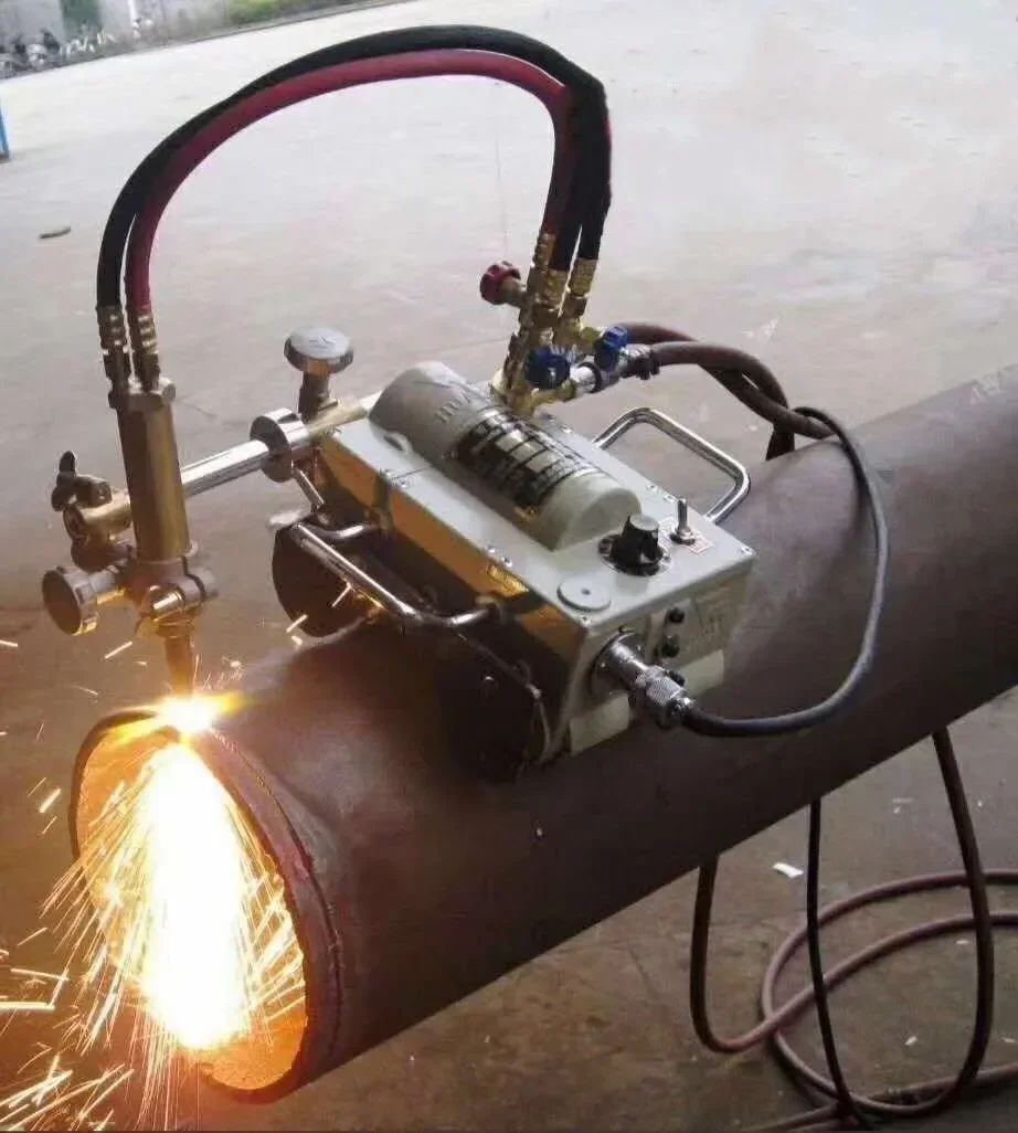 CG2-11 Magnetic Pipe Cutting Machine  Cutting Machine Groove Semi-automatic Flame  Groove Machine