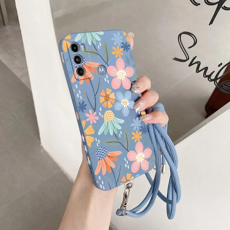 G60 Profusion Flowers Silicone Phone Case For Motorola Moto G60 G60S G62 G72 G52 G84 G34 G40F G24POWER G82 G14 G100 Cover