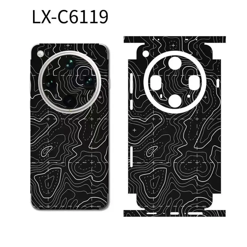 ملصق الجلد ل ممن لهم البحث X9/X8PRO /X8 /X8S /X7/X7 الترا الشارات الخلفي غطاء الفيلم حامي الشاشة التفاف رقيقة جدا