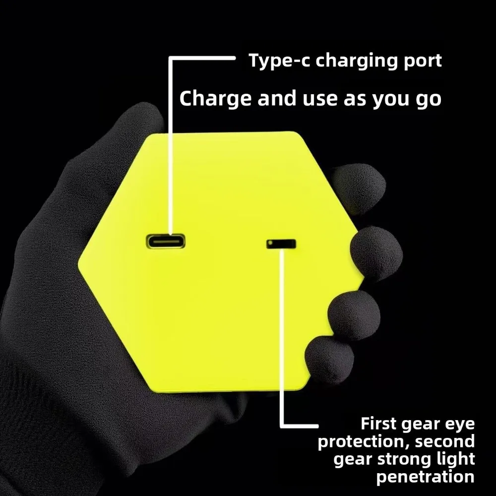 

Magnet Attached LED Tinting Light Interchangeable Reflector Heads Anti Scratch Window Film Cutting Light Dual Reflectors