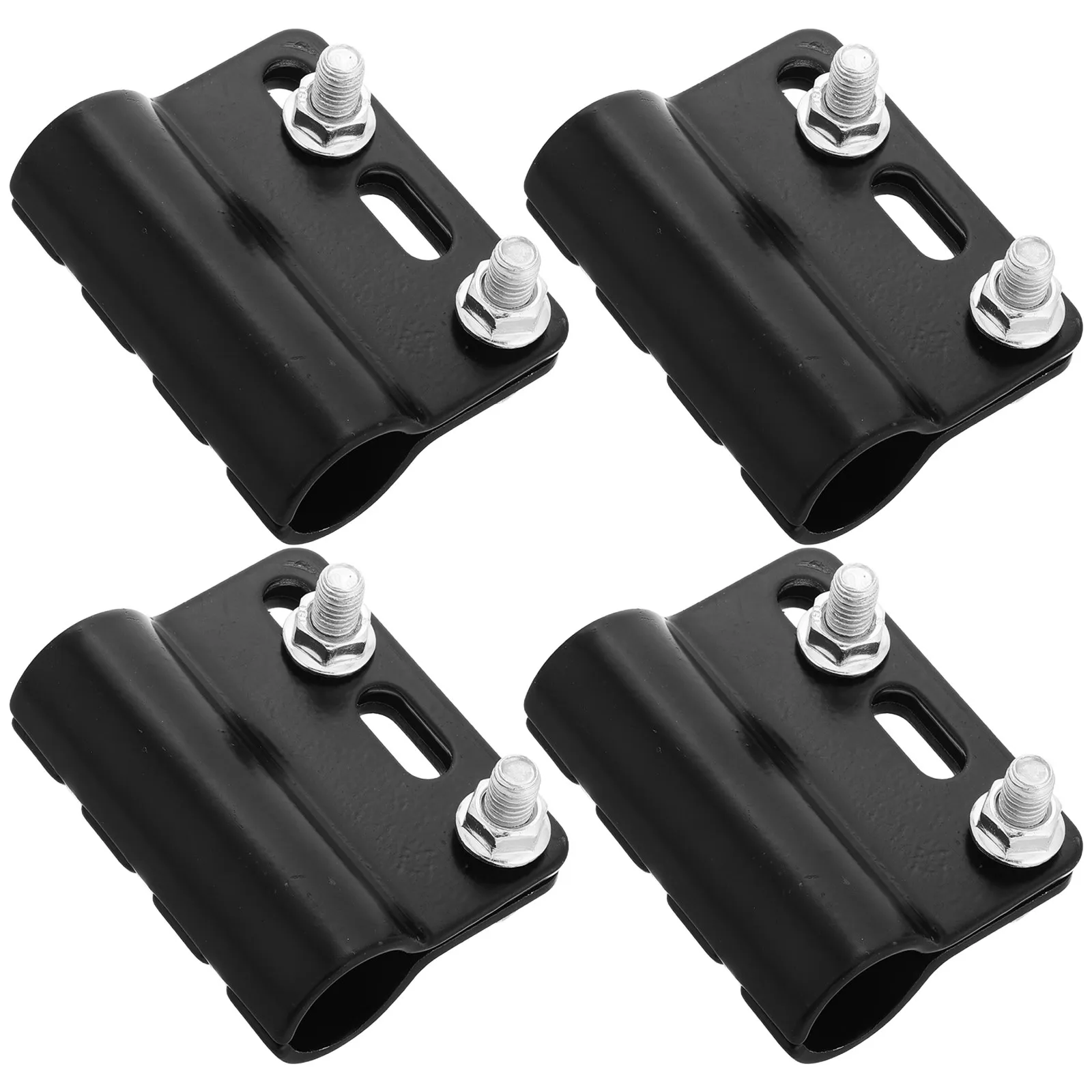 

4 Pcs Electric Scooter Accessories Vehicle Footrest Connector Peg Repair Parts Black Footboard