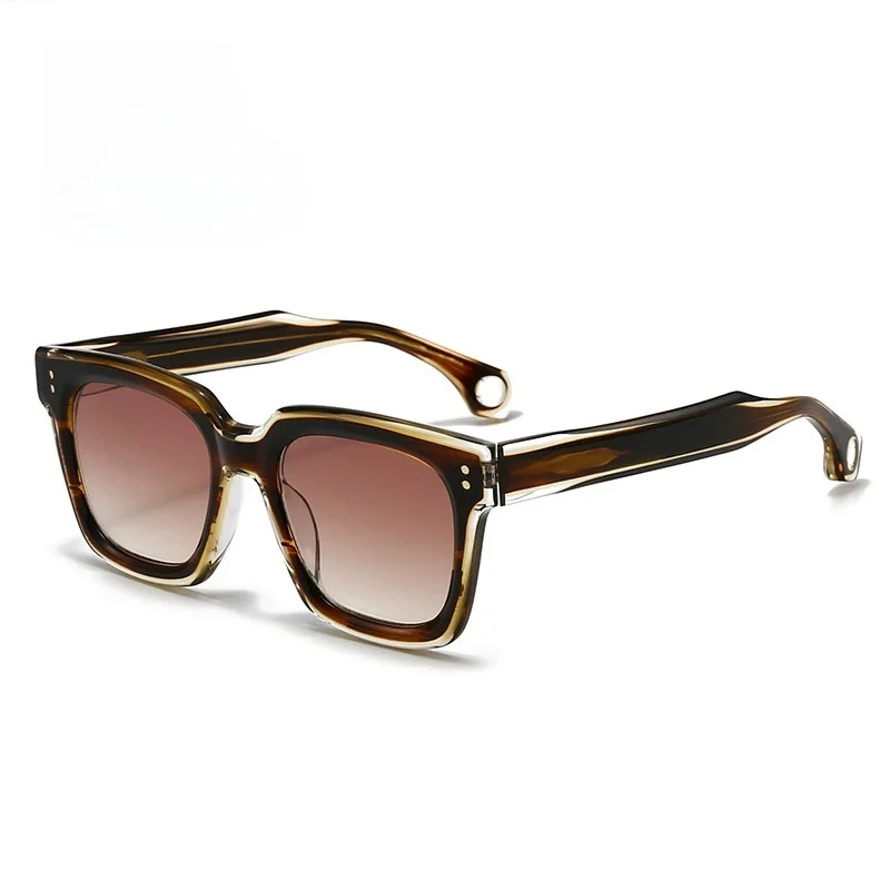 Belight البصرية مربع الشكل خمر الرجعية خلات الرجال النساء بارد أزياء النظارات الشمسية العصرية مع حالة SPENCE