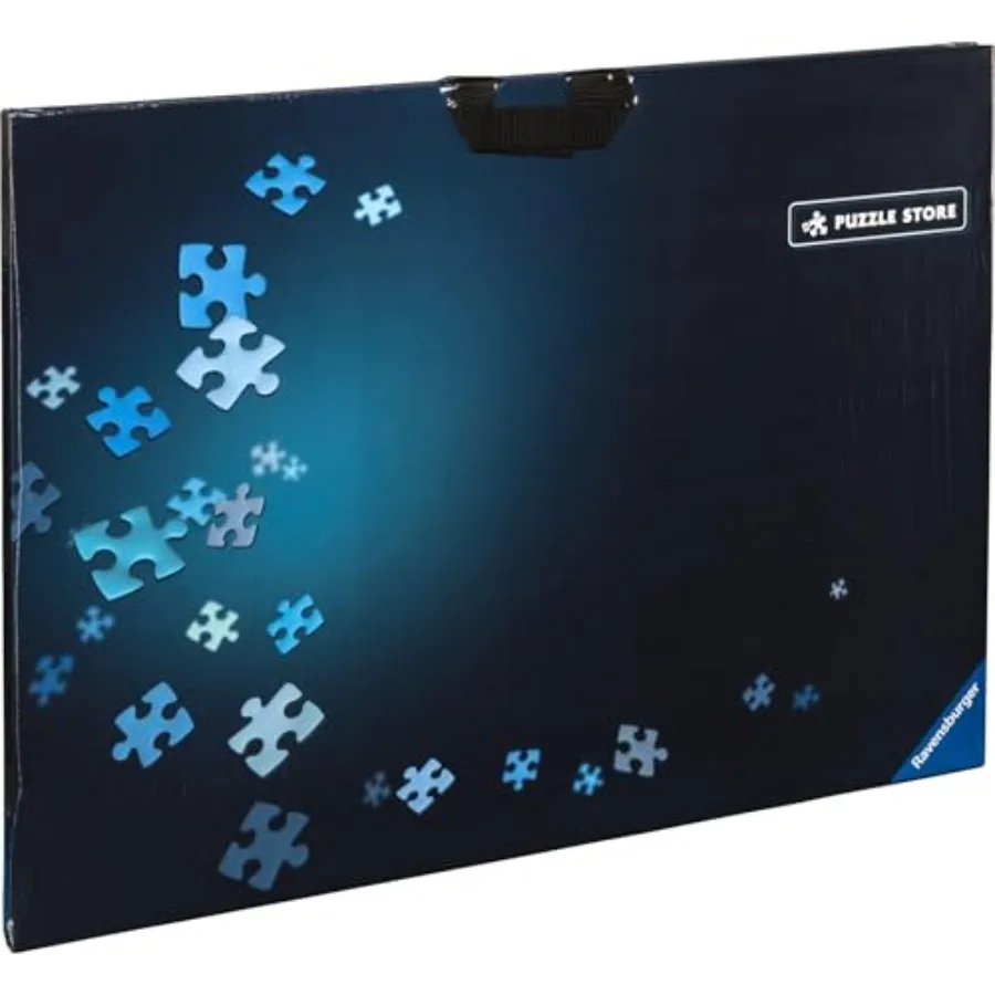 

Puzzle-Store Storage System 17962 - Ideal for Puzzles up to 1000 Pieces | 28 x 20 inches | Secure Snap-Tight Closure | Convenient Transport Handles