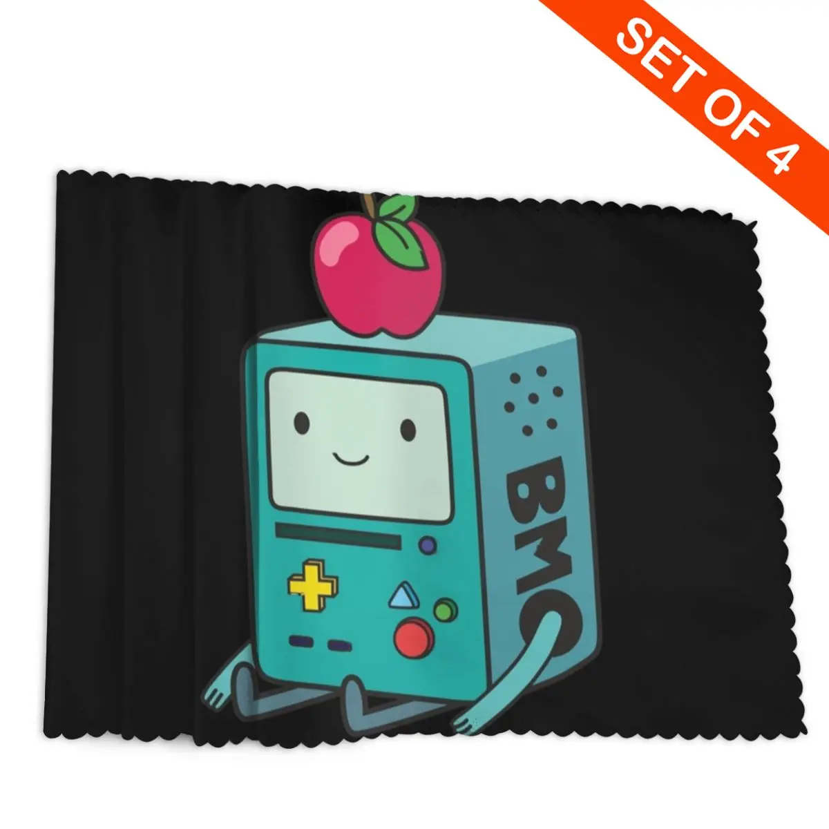 Adventure Time Anime BMO Tovaglietta Piatto antiscivolo Zerbino per tavolo da pranzo Ciotola Sottobicchiere Decorazioni per la casa Tappetini super assorbenti