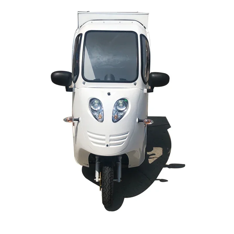 peru russia morocco closed cabin bike electric cargo motorcycle tricycle