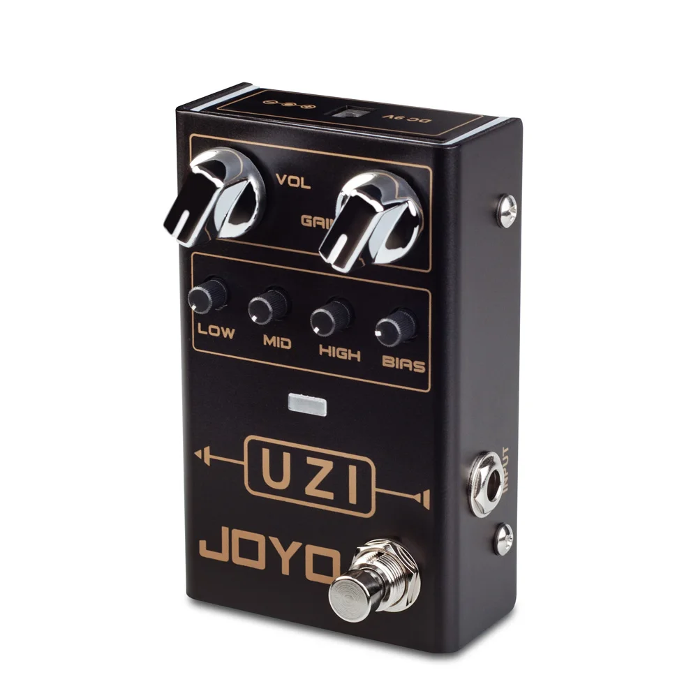 

JOYO R-03 UZI Heavy Metal Distortion Guitar Effect Pedal High Gain Effect Pedal Between British Distortion & American Distortion