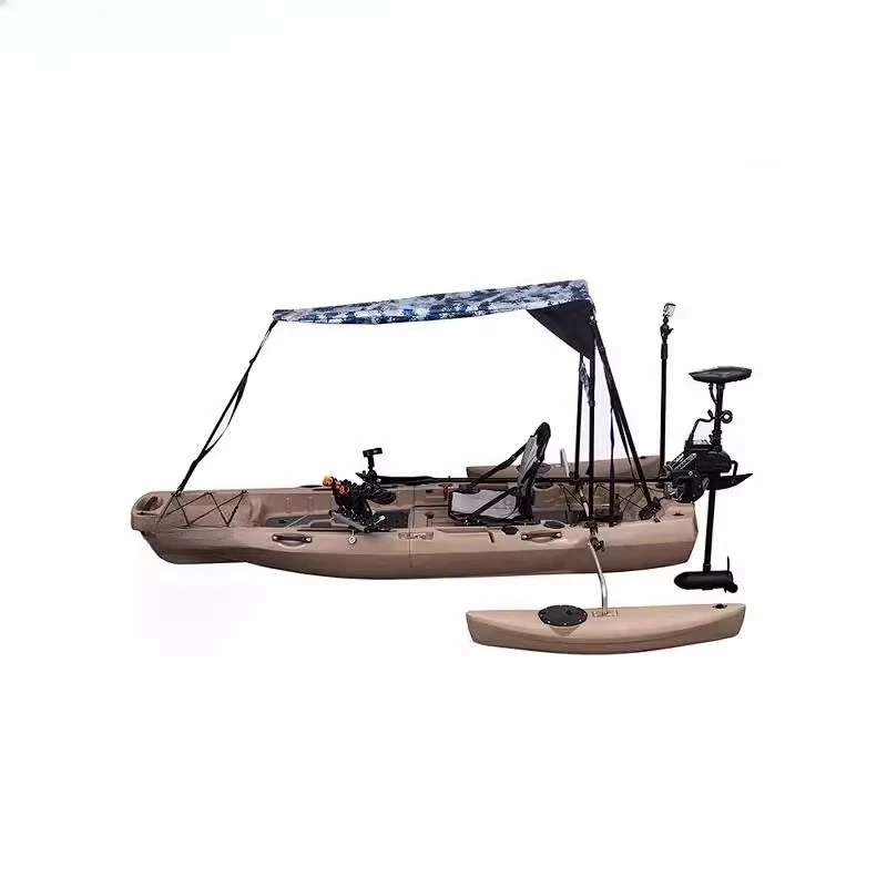 boat kayak splicing canoe rotational molding drift hard portable fishing