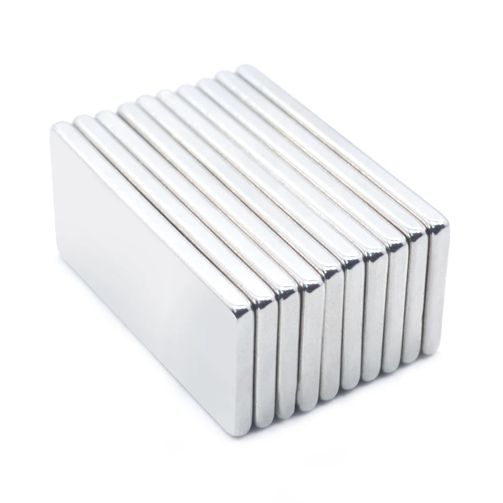 1-200Pcs 40x20x3mm Neodymium Magnet 40mm x 20mm x 3mm N35 NdFeB Block Super Powerful Strong Permanent Magnetic imanes new magnet