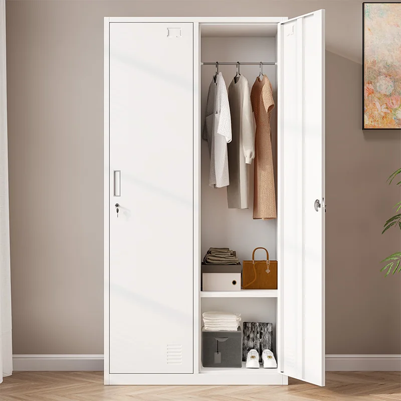 خزانة غرفة الملابس للملابس مع خزانة فولاذية | حل أثاث غرف النوم والخزانة #2