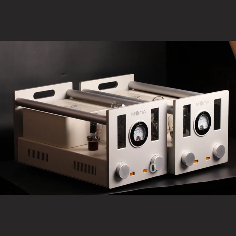 Himing Mona 845 Mono bloque amplificador tubo HIFI Clase A amplificador 300B unidad amplificador de Audio hogar