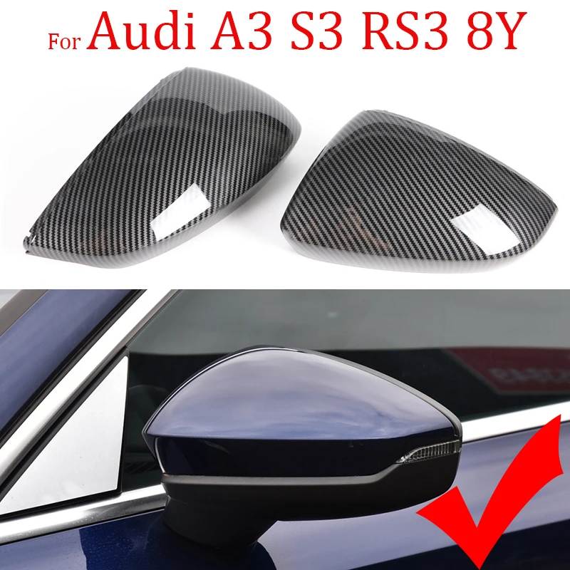 

Крышки для зеркала заднего вида Audi A3 S3 RS3 8Y RS 3 2021 2022-2024