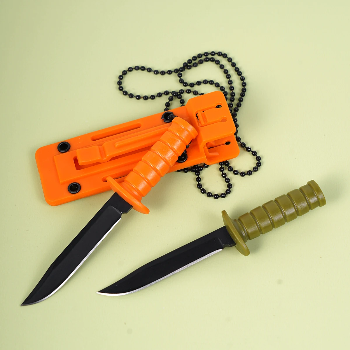 سكين Edc للتخييم في الهواء الطلق، مصنوع من شفرات الفولاذ المقاوم للصدأ عالية الجودة، سهل الحمل، يمكن استخدامه كزخرفة معلقة، يأتي مع غمد. إنها أداة نجاة ضرورية للمشي لمسافات طويلة والمغامرة والإنقاذ والتخييم، وهي مناسبة كهدية لعيد الأب وأعياد الميلاد وعيد الميلاد. #2