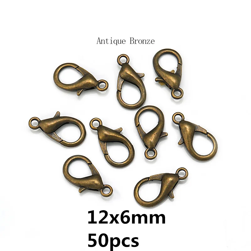 8 Farben 200 Stück offene Biegeringe + 50 Stück Karabinerverschlüsse Haken Verbinder Schmuckherstellung DIY Armband Halskette Schmuckzubehör Kit
