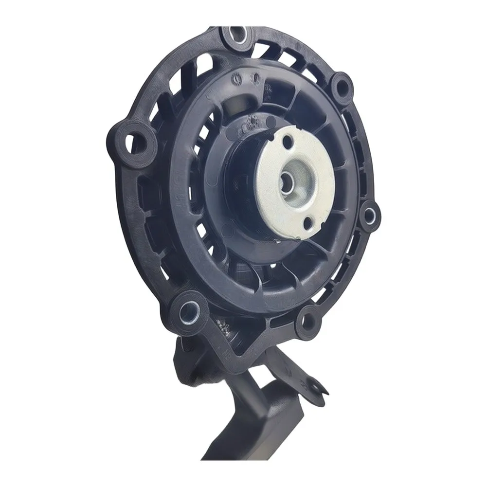 Engine Start Handle Recoil Starter Assembly PA66 Material Build Direct Replacement Design Black For Outdoor Use