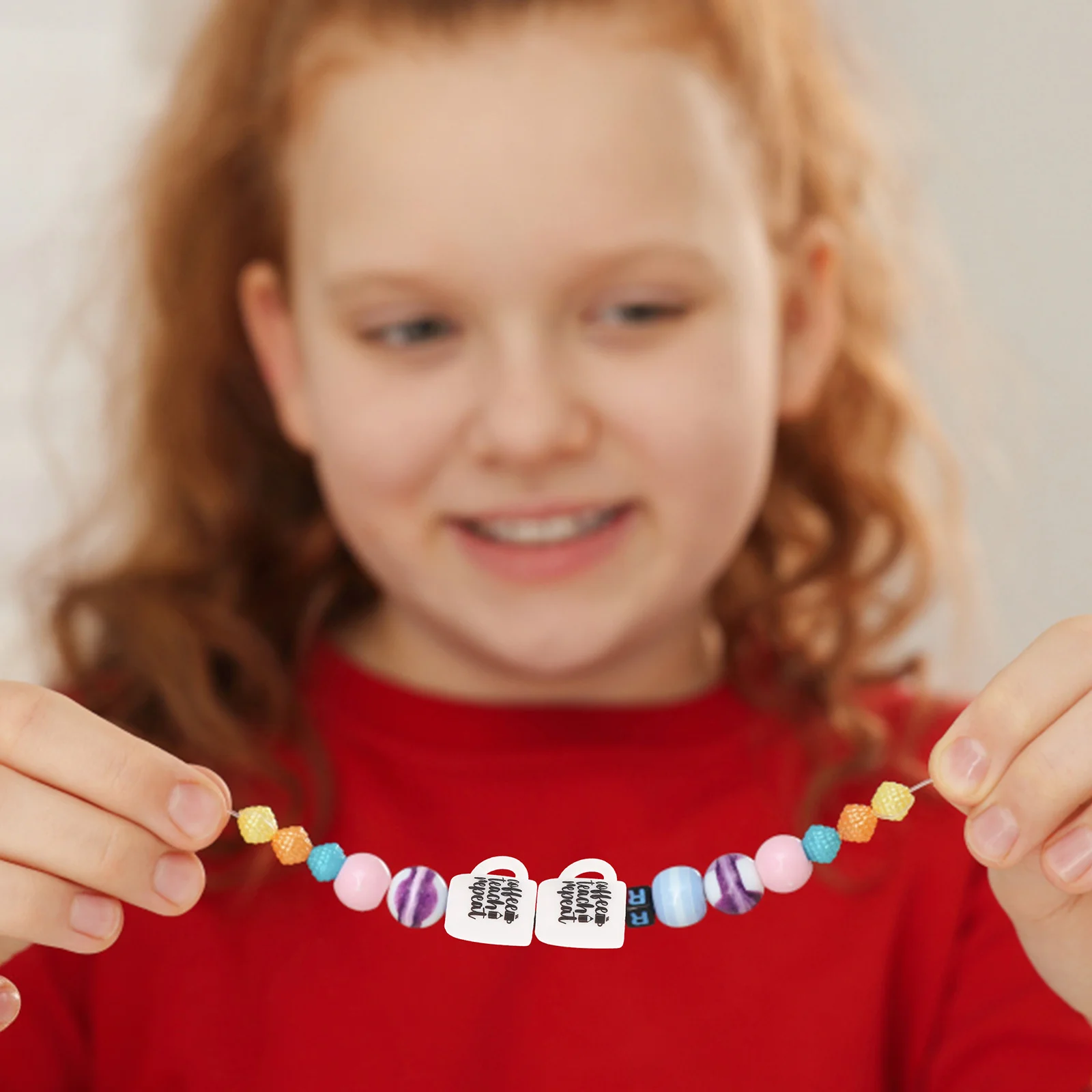 

10Pcs Silicone Focal Beads Bright Colors DIY Keychain Bracelet Necklace Jewelry Craft Beads Silicone Bead Kit Jewelry Decor