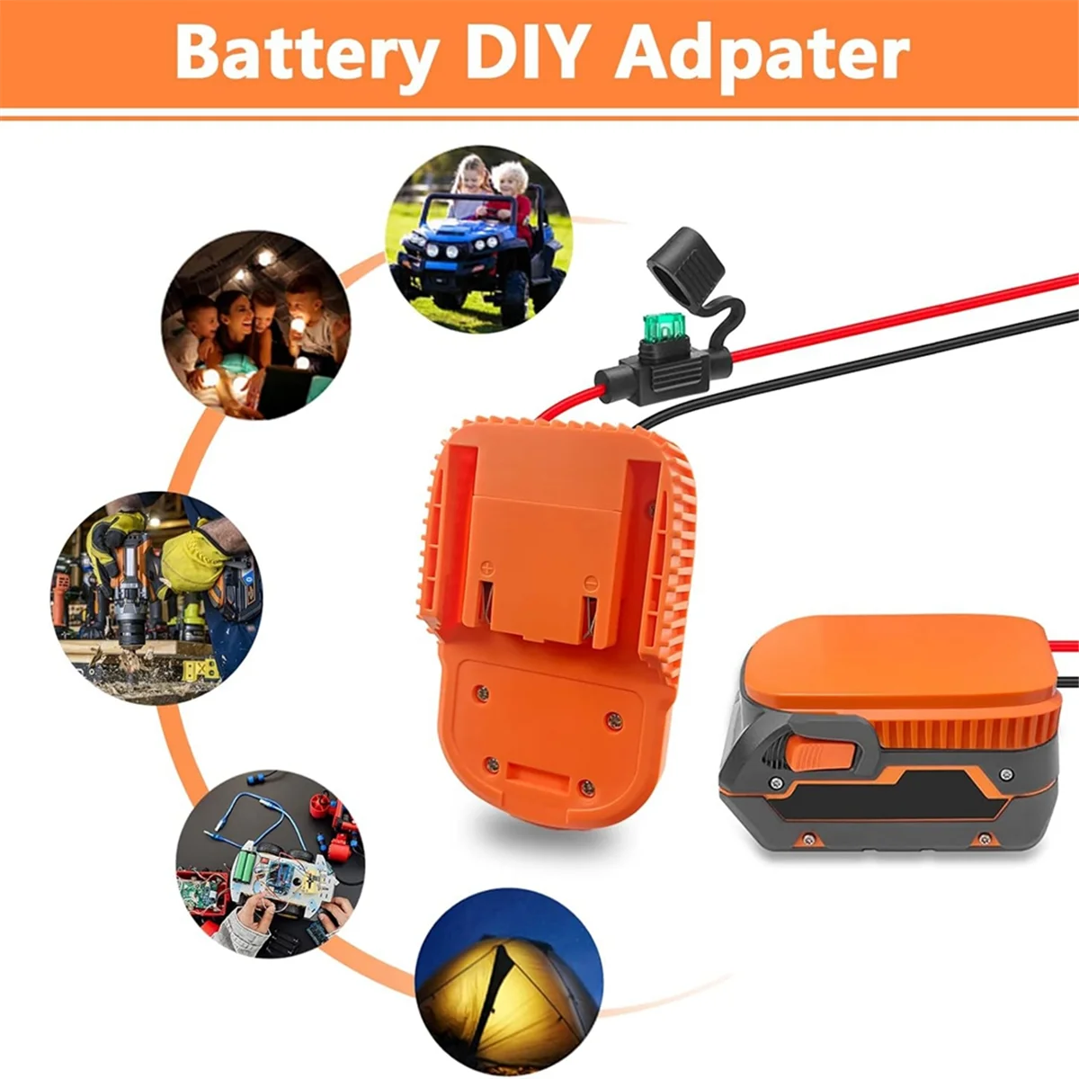 N37R_NL 2 шт. адаптер для силовых колес для Ridgid AEG 18 В A