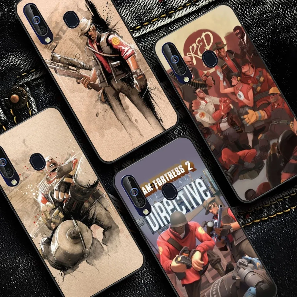 Video Team Game Fortress 2 Phone Case For Samsung A 10 11 12 13 20 21 22 30 31 32 40 51 52 53 70 71 72 73 91 13 Shell