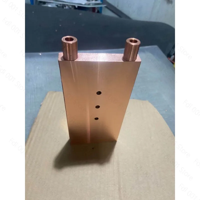 

1pcs Copper Water Cooling Plate 80*80*10mm Copper Water Block 80*120*10mm VGA Blocks Cold Water CPU Copper Heatsink