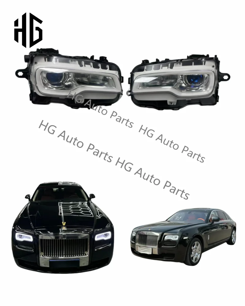 Wholesale Automotive Lighting System spotlight Headlamps for Rolls-Royce Ghost led headlight upgrade ghost generation 2