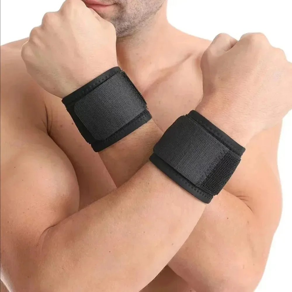 Wrist Support Brace Stabilizer Adjustable Wrist Bandages Protector Left/Right Hand Wraps Fitness Office Pain Relief..