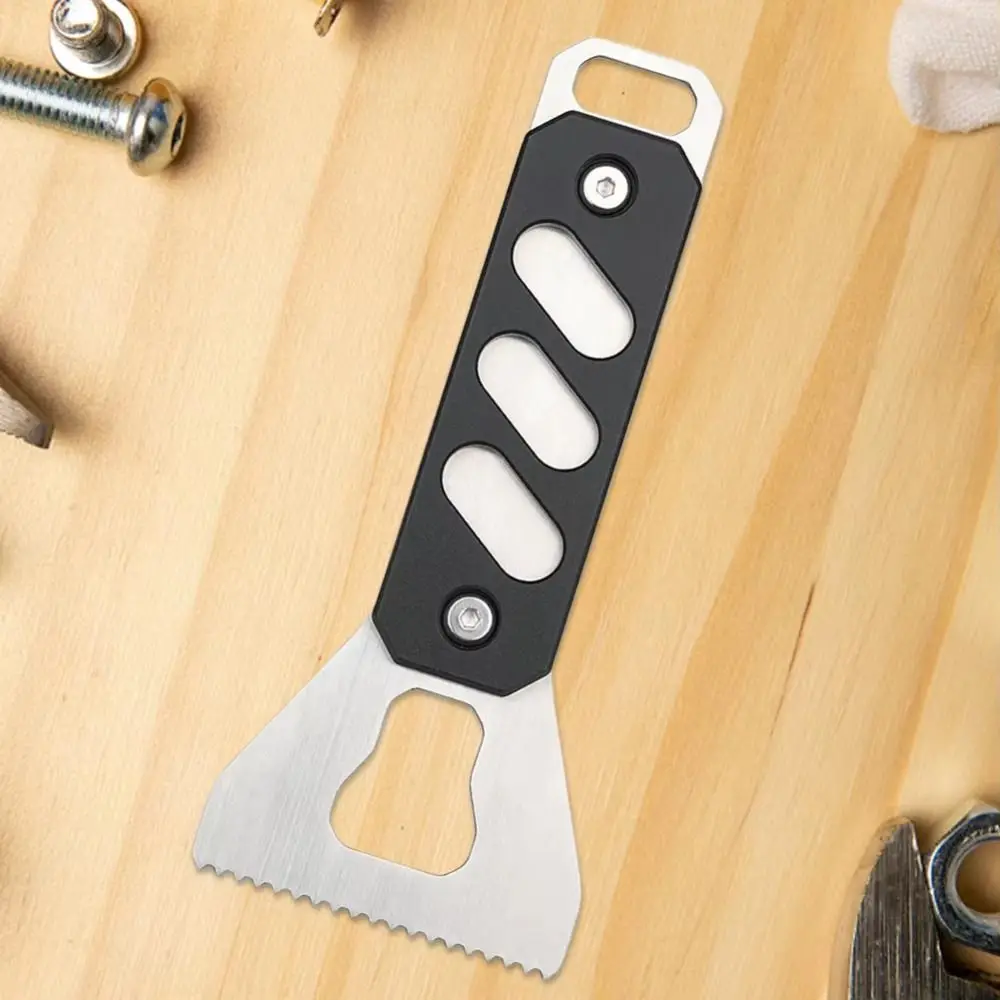 

Multipurpose Aluminum Glues Spreader Scraping Plate Ergonomic Handle Glues Applicator Notched Applicator Film Wallpapers