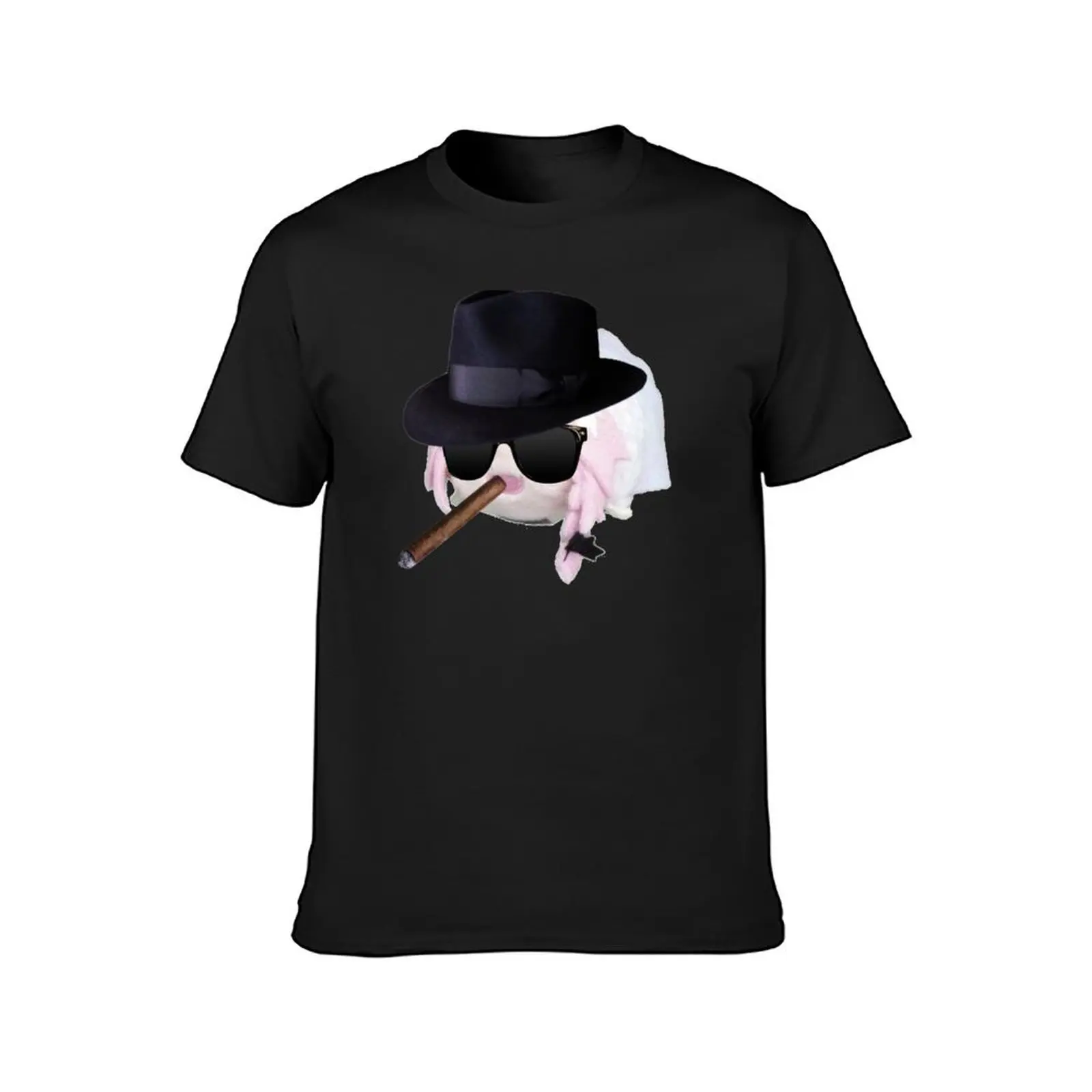 Haunted Astolfo Noir Plushie T-Shirt boys whites blacks mens graphic t-shirts anime