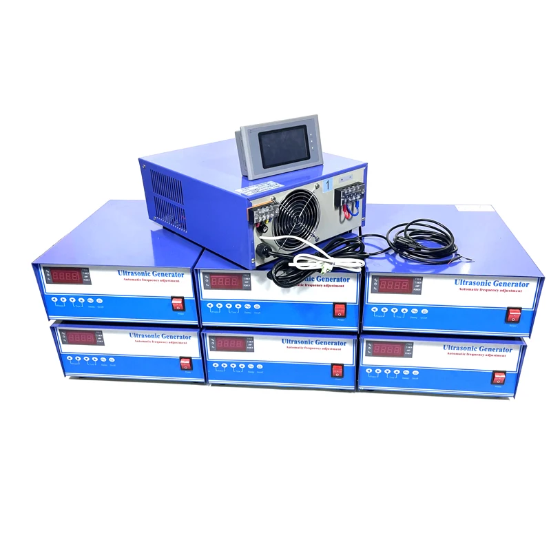 2000W RS485 HMI Control Ultrasonic Generator For Industrial Ultrasonic Cleaner Power Supply