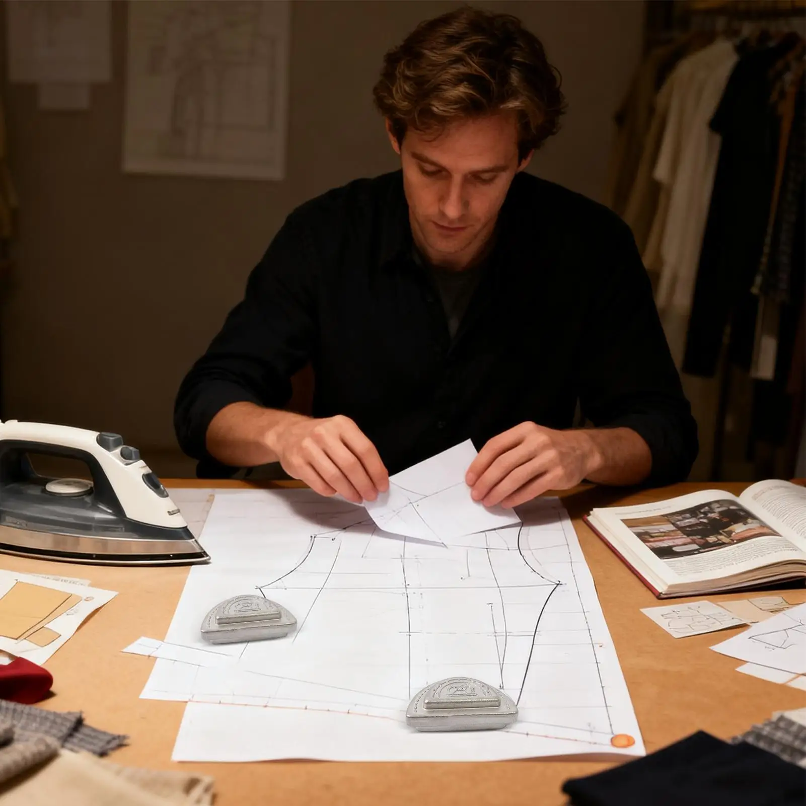 

Pattern Weights For Sewing 2 Pieces Cast Iron Pattern Weights Quilting Supplies Stabilizer For Quilting Crafting Home Women