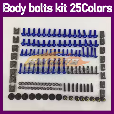 268PS Body Bolt Screw Nuts For HONDA CBR1000RR CBR1000 CBR 1000 RR 1000RR 12 13 14 15 16 2012 2016 Fairing Bolts Full Screws Kit