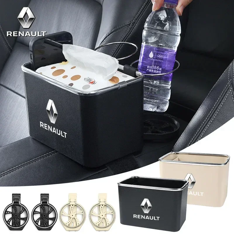 Armrest Organizers Car Console Armrest Organizer Car Storage Box For Renault Megane 2 3 Clio Scenic Duster Kaptur Captur Logan