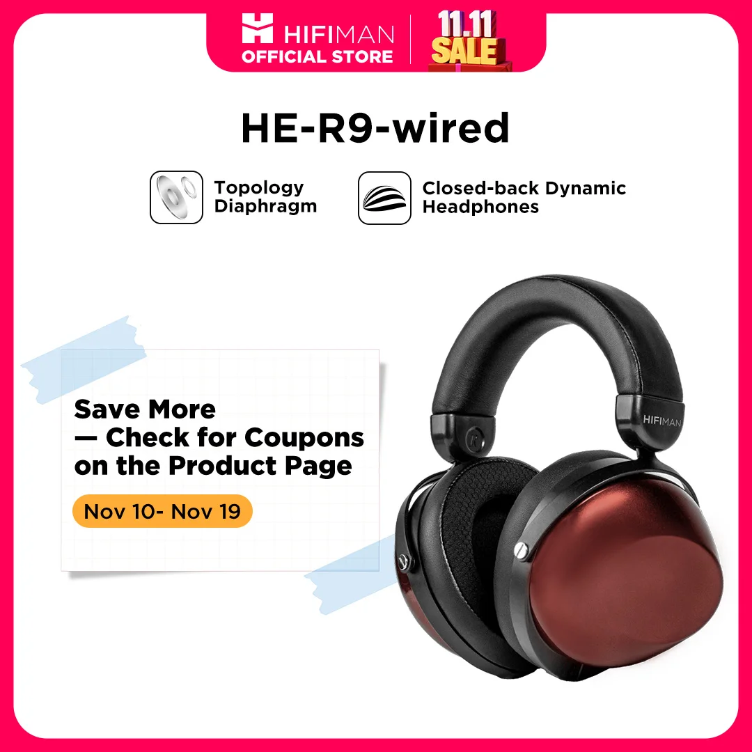 HIFIMAN HE-R9 Dynamic Closed-Back