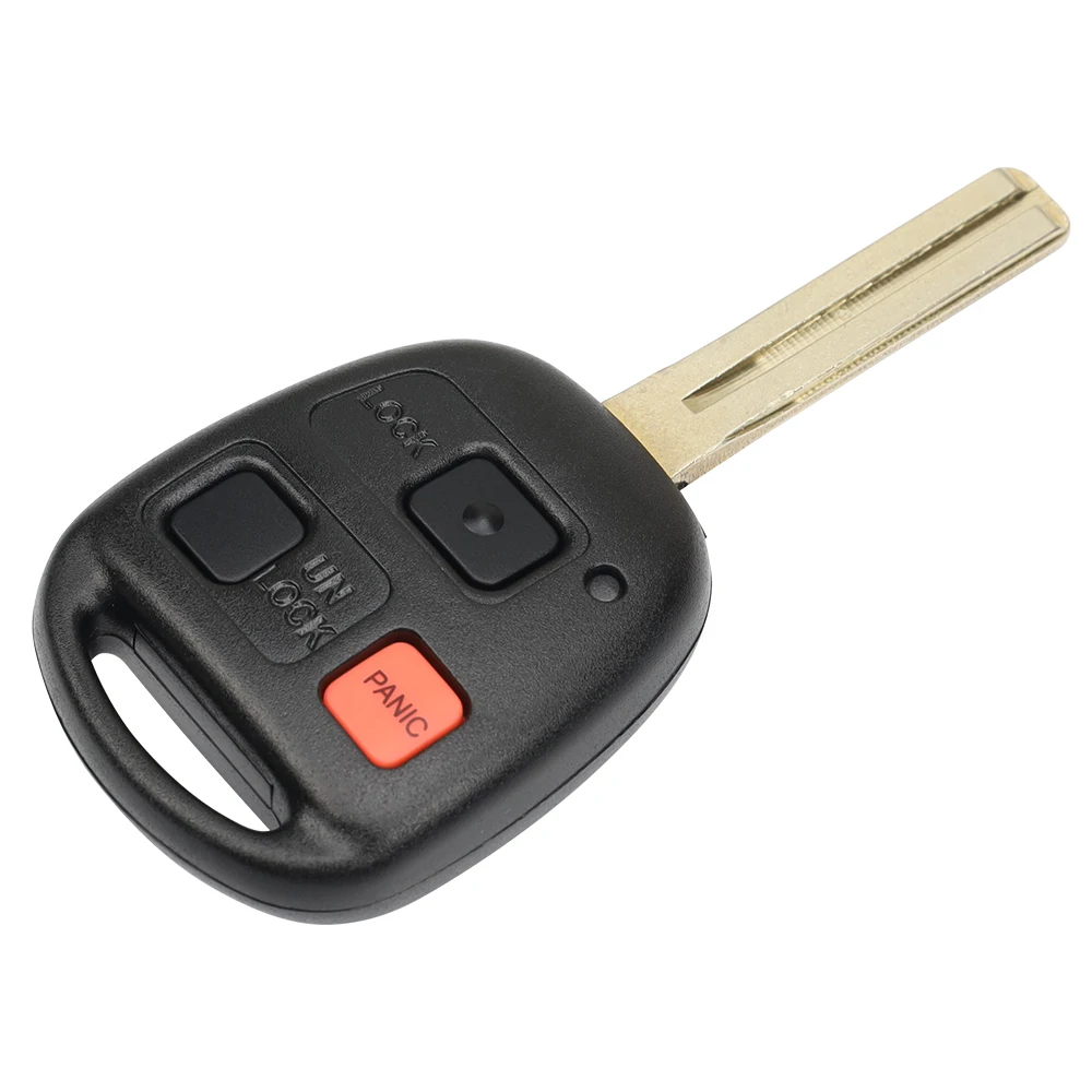 dahai N14TMTX-1 312MHz 3 Button Remote Key Fob  with 4C Ceramic Chip Fit for RX300 99-03 Remote Key Car Key