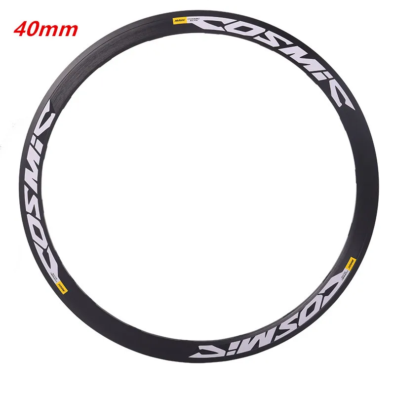 MBX 1pc Rims 700c depth 30/40/50mm French Valve （6.5mm) 16/18/20/21/24 Holes Rim Bike Wheel Bicycle Parts (PER PIECE)