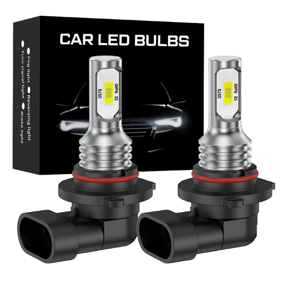 2x 9006 HB4 HB3 9005 H7 H1 H3 H11 H8 881 880 H27 H16  PSX24W High Quality 3570 LED Auto Lamp Car Anti Fog Light Bulb 3000K 6000K