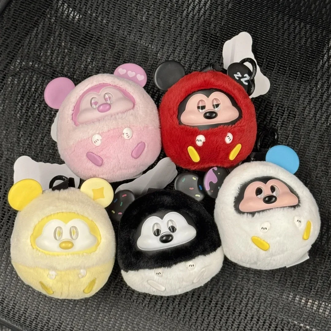 

Подлинное пятно MINISO Disney Mickey Fun Collision Series слепая коробка виниловый плюшевый кулон Kawaii сумка декоративные детские игрушки подарки