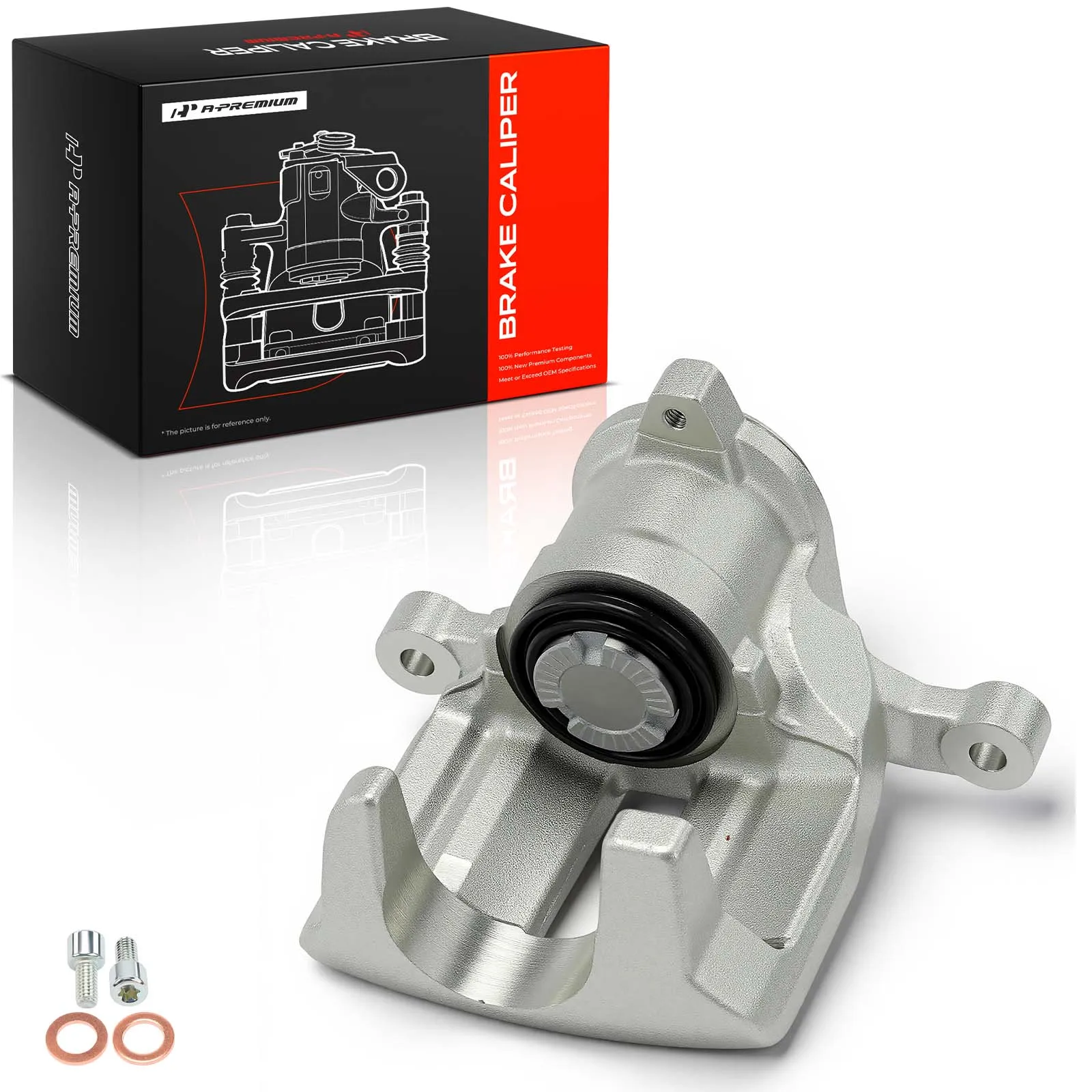 A-Premium Rear Passenger RH Brake Caliper for Land Rover Range Rover Evoque 2012-2015