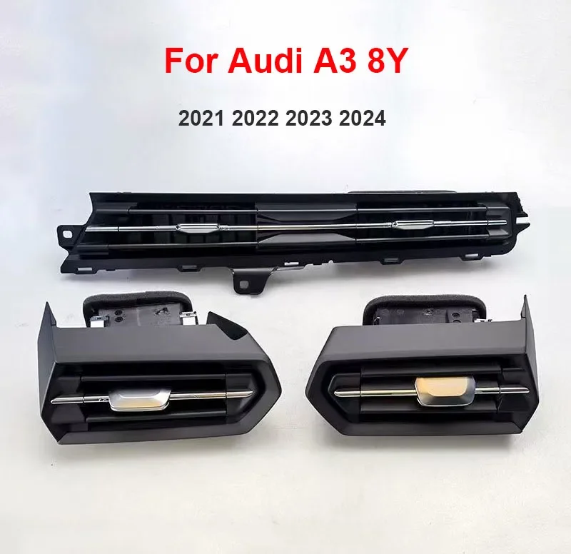 

Car Dashboard Air Conditioning Air outlet Left Right Air Outlet Grille For Audi A3 8Y 2021 2022 2023 2024 8YG 820 901A