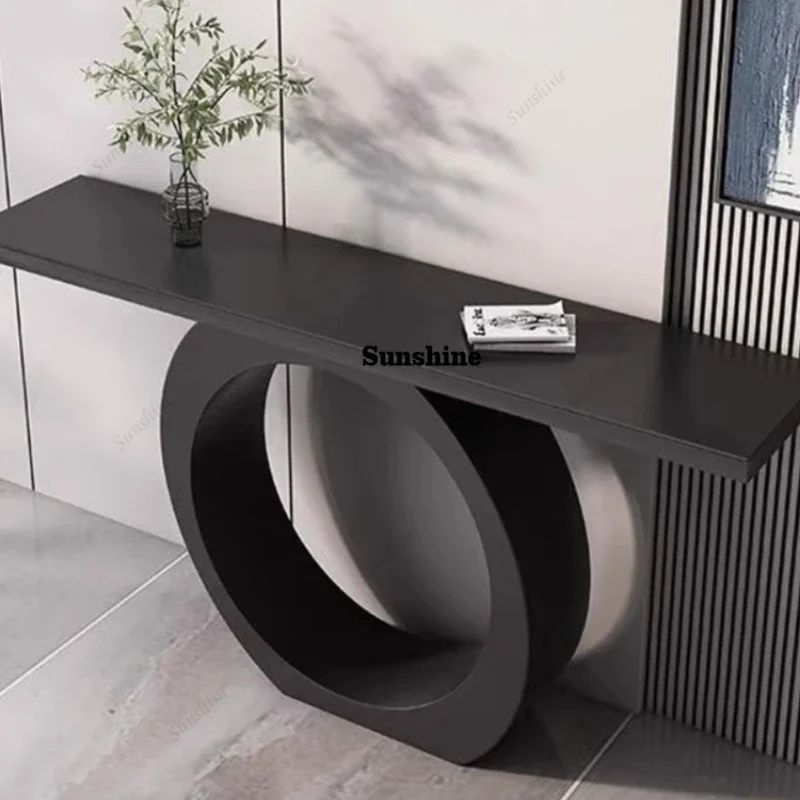 

Space Saving Console Premium Luxury Entryways Table Design Unique Consola De Entrada De Casa Living Room Furniture FT