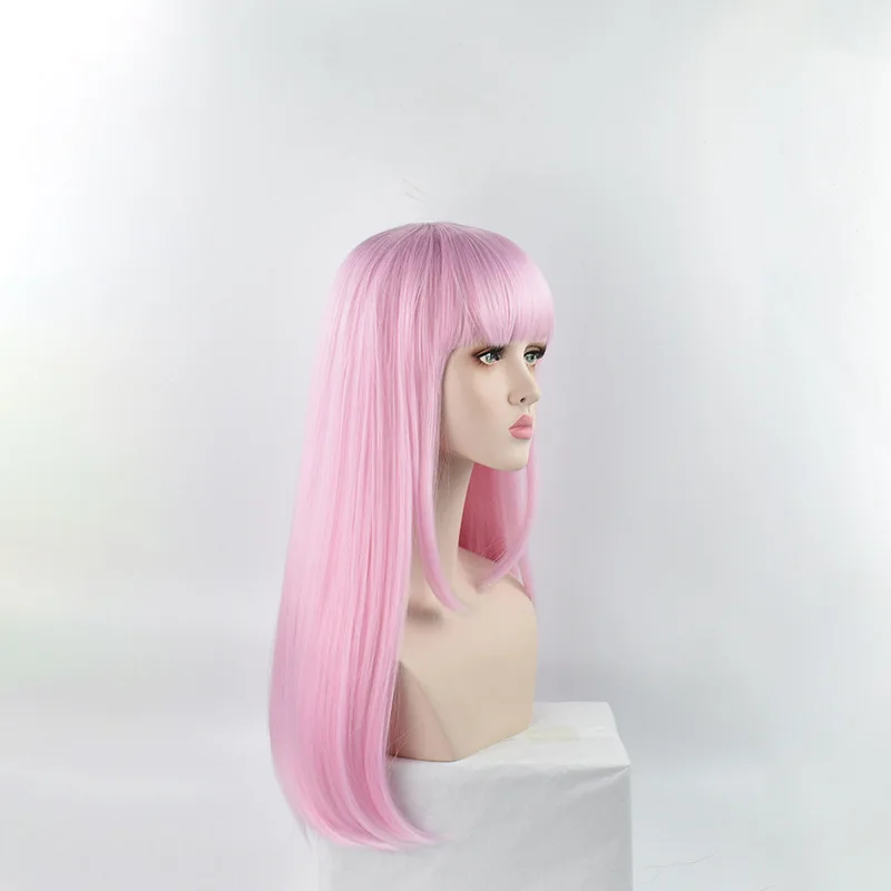 Die Cosplay-Perücke, die Hiyoriya-sama, möchte mich mit dem rosafarbenen Anime-Cosplay-Kunsthaar von Fujiwara Chihana konfigurieren