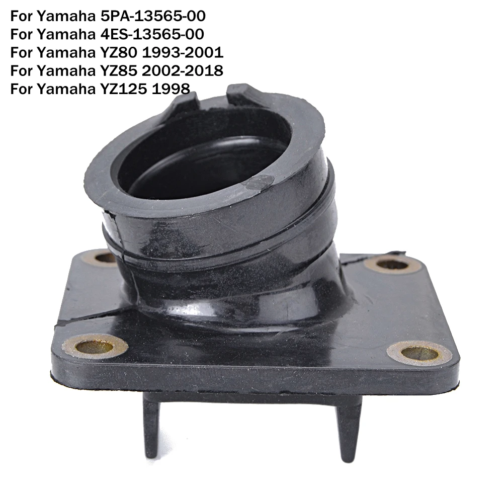 Carburetor Interface For Yamaha YZ85 2002-2018 YZ80 1993-2001 YZ125 1998 Carburetor Intake Manifold 5PA-13565-00 4ES-13565-00