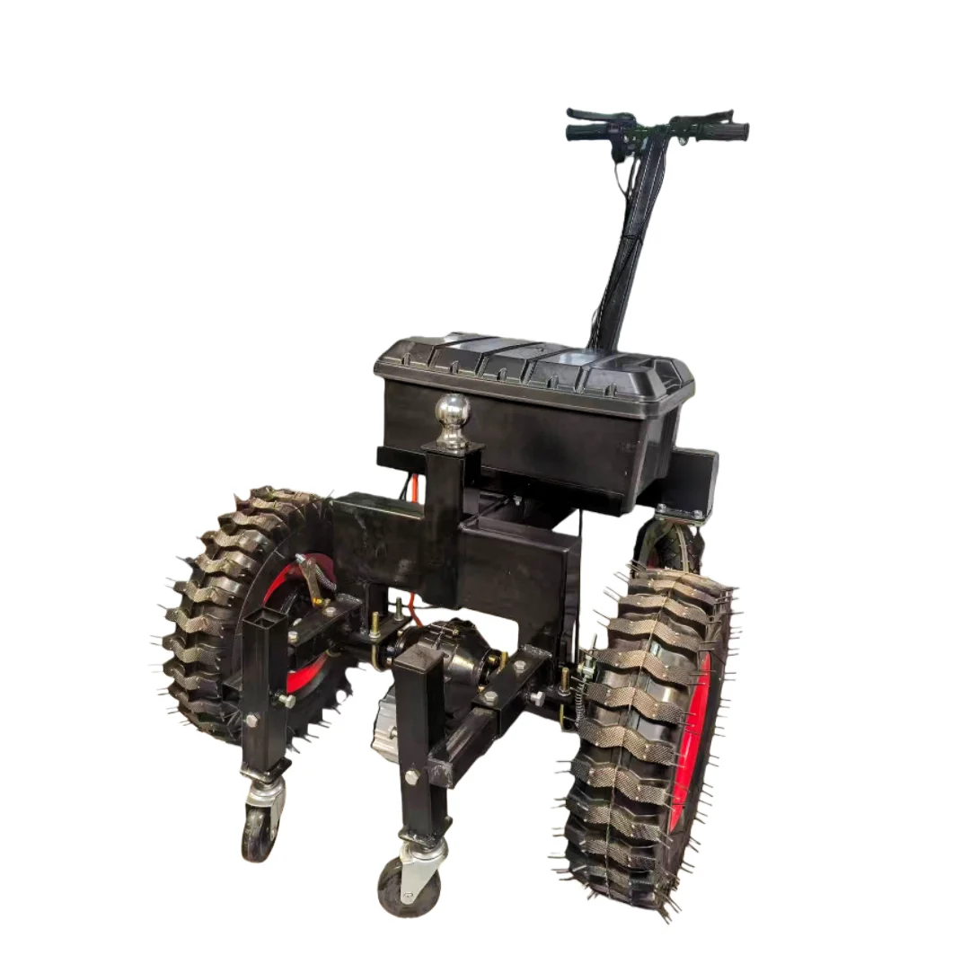 

【Hot】Electric Trailer Dolly 12V20AH 800W 6-Wheel Power Mover | Heavy Trailer Mover for RV Boat Caravan 7500lbs