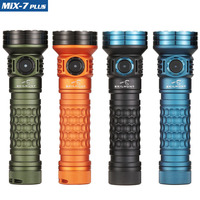 SKILHUNT ESKET MiX-7 Gen 2 Plus Multi-color 2000 lumens 18650 Magnetic Charging LED Flashlight