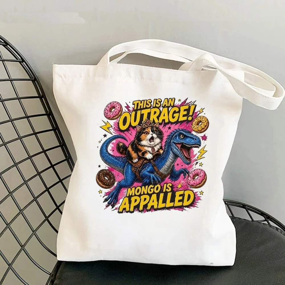 Dungeon Crawler Carl tote bag shopping foldable y2k reusable torba na zakupy woman