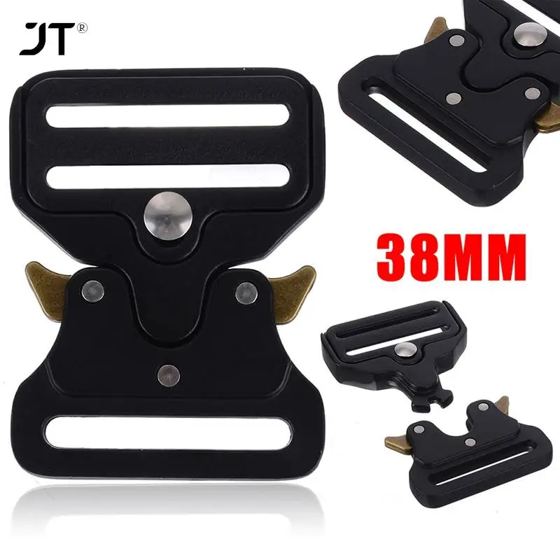 Metal Strap Buckles 2 Sizes For Webbing DIY Bag Luggage Clothes Accessories Clip Buckles