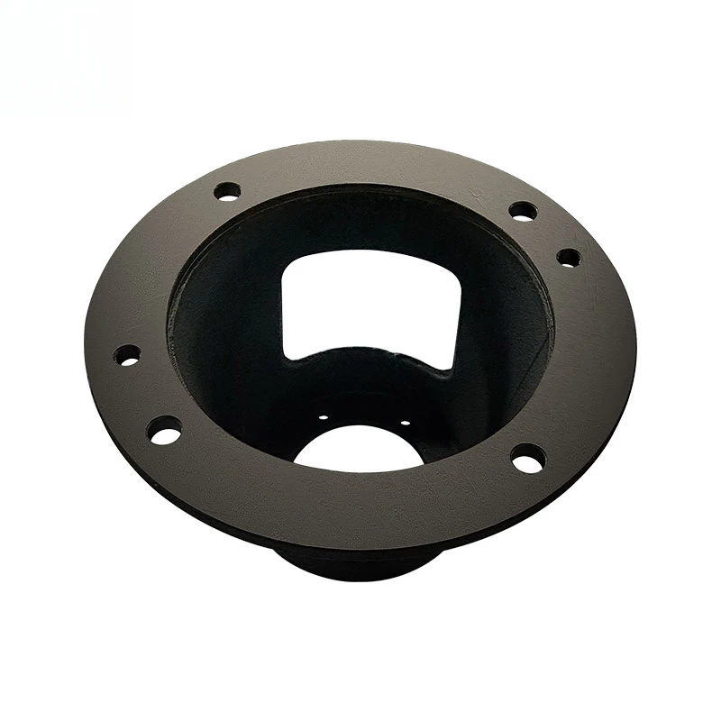 Screw air compressor center bracket head to motor connection flange bracket